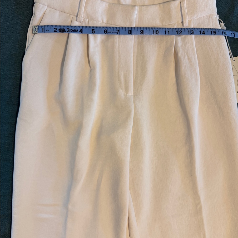 Joie Women's Cream Wide-Leg Trousers